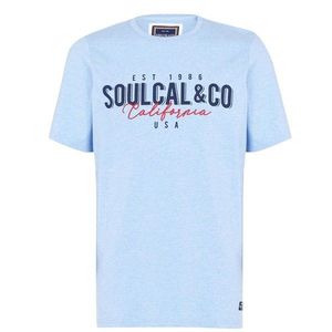 SoulCal Large Logo T Shirt Mens vyobraziť