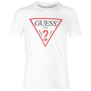 Guess Logo T Shirt vyobraziť