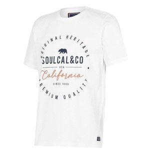 SoulCal Large Logo T Shirt Mens vyobraziť