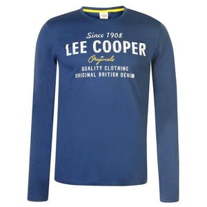 Pánske tričko Lee Cooper Long Sleeve Vintage vyobraziť