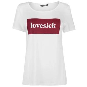 Only Arli Lovesick T Shirt Ladies vyobraziť