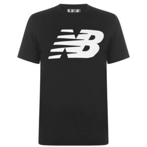 New Balance Logo Graphic QT T Shirt Mens vyobraziť
