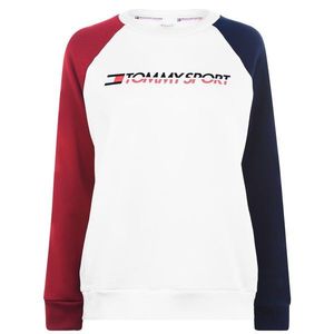 Tommy Sport Colour Block Crew Sweatshirt vyobraziť