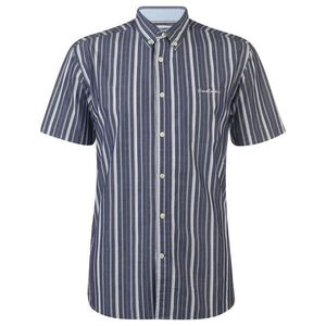 Pierre Cardin Stripe Short Sleeve Shirt Mens vyobraziť