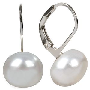 JwL Luxury Pearls Strieborné náušnice s pravou perlou JL0022 vyobraziť