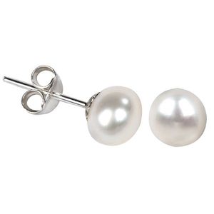 JwL Luxury Pearls Náušnice z pravých bielych perál JL0026 vyobraziť