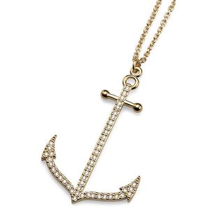 Oliver Weber Trendy náhrdelník s kotvou Anchor 11637G vyobraziť