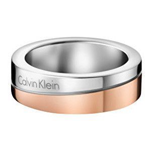 Calvin Klein Bicolor prsteň Hook Thin KJ06PR20010 50 mm vyobraziť