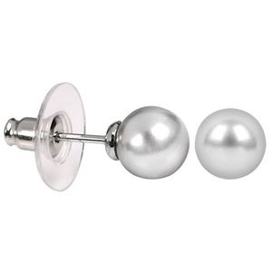 Troli náušnice Pearl Light Grey EPEPU08RH Light Grey vyobraziť