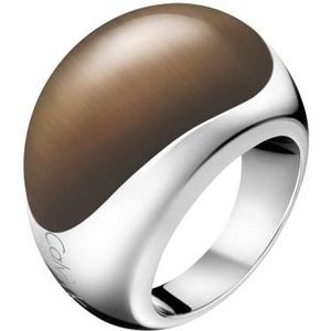 Calvin Klein Oceľový prsteň s kameňom Ellipse KJ3QCR0201 52 mm vyobraziť