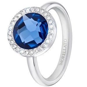 Morellato Oceľový prsteň s modrým kryštálom Essenza SAGX15 54 mm vyobraziť