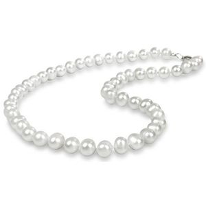 JwL Luxury Pearls Náhrdelník s pravými bielymi perlami JL0264 vyobraziť