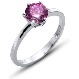 Oliver Weber Strieborný prsteň s fialovým kryštálom Morning Brilliance Large 63221 PUR S (49 - 52 mm) vyobraziť