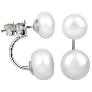 JwL Luxury Pearls Originálne náušnice s pravými bielymi perlami 2v1 JL0287 vyobraziť