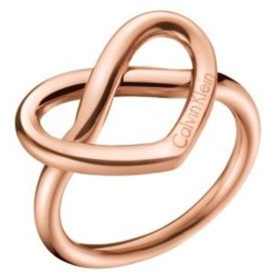 Calvin Klein Srdiečkový bronzový prsteň Charming KJ6BPR1001 55 mm vyobraziť