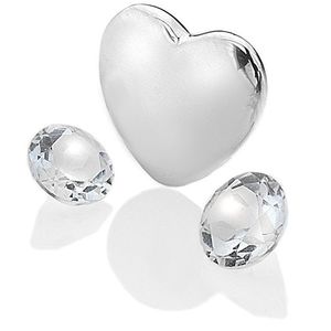 Hot Diamonds Element srdce s čírymi Topaz Anais Apríl EX123 vyobraziť
