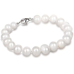 JwL Luxury Pearls Náramok z pravých bielych perál JL0362 vyobraziť