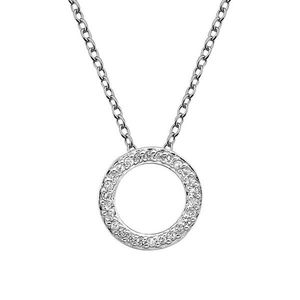 Hot Diamonds Strieborný náhrdelník Hot Diamonds Love DP661 (retiazka, prívesok) vyobraziť