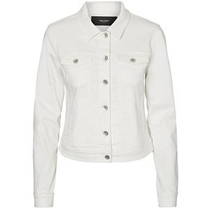 Vero Moda Dámska džínsová bunda VMHOT SOYA 10193085 Bright White S vyobraziť