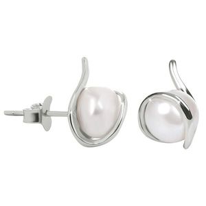 JwL Luxury Pearls Módne náušnice zo striebra s pravou perlou JL0401 vyobraziť