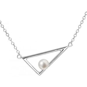 Evolution Group Strieborný náhrdelník s pravou perlou Pavona 22020.1 vyobraziť