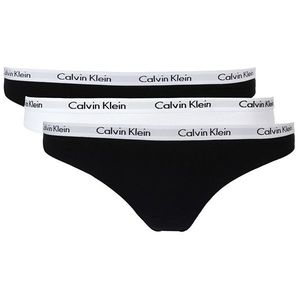 Calvin Klein 3 PACK - dámske nohavičky Bikini QD3588E -WZB S vyobraziť
