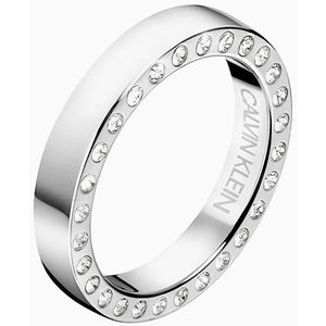 Calvin Klein Luxusné oceľový prsteň s kryštálmi Hook KJ06MR0403 52 mm vyobraziť