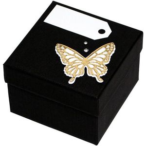 Giftisimo Luxusná darčeková krabička so zlatým motýlikom vyobraziť