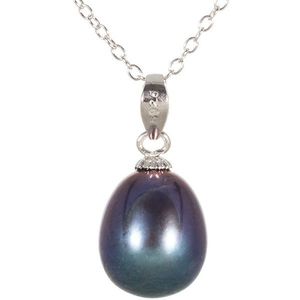 JwL Luxury Pearls Prívesok s pravou modrou perlou JL0439 vyobraziť