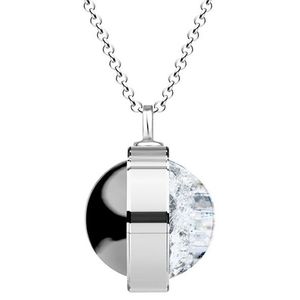 Preciosa Unikátny strieborný náhrdelník Singularis Kombi 6116 70 (retiazka, prívesok) vyobraziť
