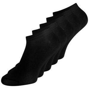 Jack&Jones 5 PACK - pánske ponožky JACDONGO 12120278 Black vyobraziť