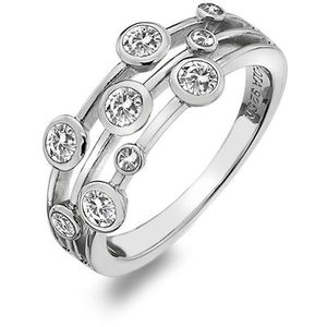 Hot Diamonds Luxusný strieborný prsteň s topaz a diamantom Willow DR207 52 mm vyobraziť