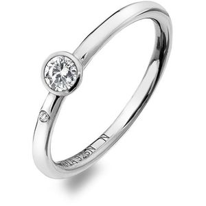 Hot Diamonds Luxusný strieborný prsteň s topazom a diamantom Willow DR206 51 mm vyobraziť