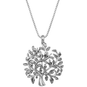 Hot Diamonds Luxusný strieborný náhrdelník so stromom života Jasmine DP700 (retiazka, prívesok) vyobraziť