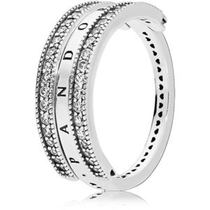 Pandora Luxusný strieborný prsteň 197404CZ 50 mm vyobraziť