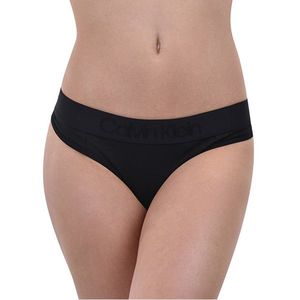 Calvin Klein Dámske nohavičky Tonal Logo Thong QF4942E-001 Black S vyobraziť