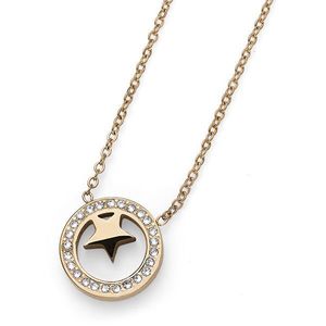 Oliver Weber Pozlátený náhrdelník s kryštálmi Little Star 11957G vyobraziť
