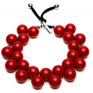 #ballsmania Originálny náhrdelník C206 19-1557 Rosso peperoni vyobraziť