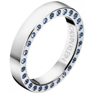 Calvin Klein Luxusné oceľový prsteň s kryštálmi Hook KJ06MR0404 50 mm vyobraziť