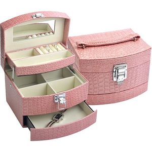 JK Box Ružová šperkovnica SP-304/A5/N vyobraziť