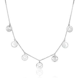 Brosway Oceľový náhrdelník s kryštálmi Chant BAH01 vyobraziť