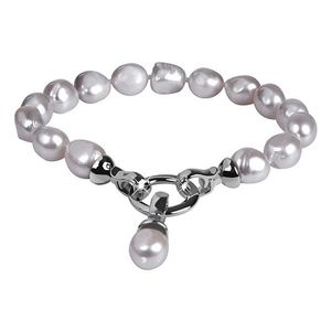 JwL Luxury Pearls Náramok z pravých šedých perál JL0558 vyobraziť