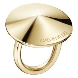 Calvin Klein Pozlátený oceľový prsteň Spinner KJBAJR1002 52 mm vyobraziť