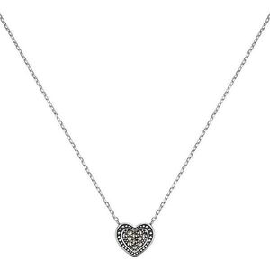 Engelsrufer Strieborný náhrdelník Srdce s markazity ERN-HEART-MA vyobraziť