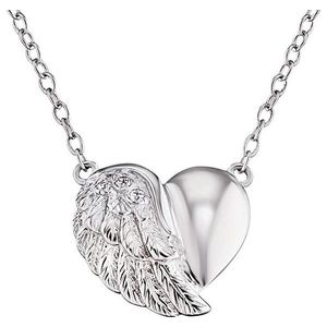 Engelsrufer Strieborný náhrdelník Srdce s krídlom a zirkónmi ERN-LILHEARTWIN vyobraziť