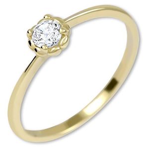 Brilio Nežný zásnubný prsteň zo zlata 226 001 01034 51 mm vyobraziť