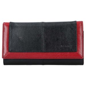 Lagen Dámska kožená peňaženka BLC-4228 Blk/Red vyobraziť