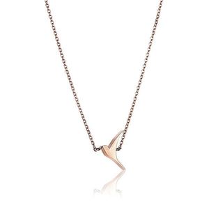 Emily Westwood Elegantný oceľový náhrdelník s holubicou WN1005R vyobraziť