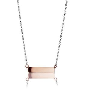 Emily Westwood Oceľový náhrdelník WN1012RS vyobraziť