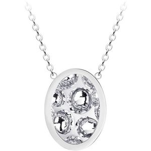 Preciosa Oceľový náhrdelník s trblietavým príveskom Idared 7361 00 vyobraziť